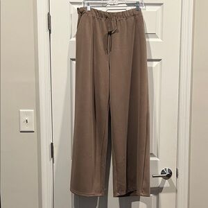 Wide Leg Brown Pants Size L